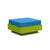 Nisswa Ottoman Ottoman Loll Designs Leaf Green Canvas Regatta 