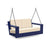 Nisswa Porch Swing lounge chairs Loll Designs Navy Blue Canvas Flax 