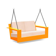 Nisswa Porch Swing lounge chairs Loll Designs Sunset Orange Cast Petal 