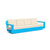 Nisswa Sofa 96 Sofas Loll Designs Sky Blue Canvas Flax 