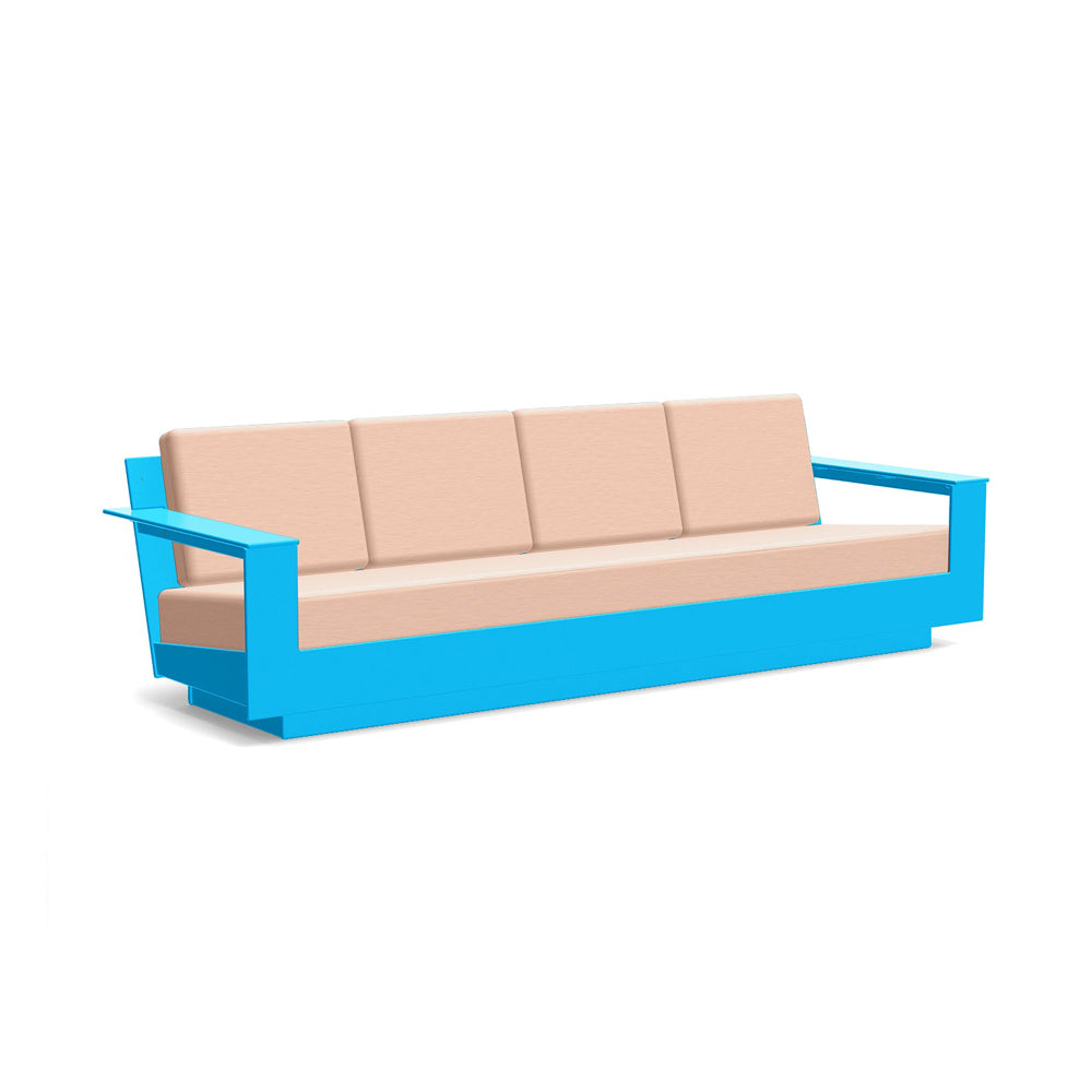 Nisswa Sofa 96 Sofas Loll Designs Sky Blue Cast Petal 