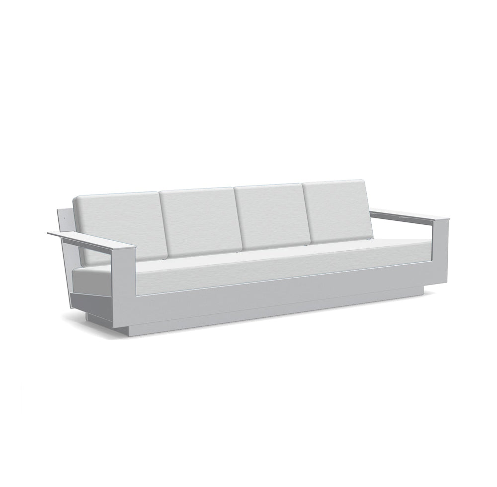 Nisswa Sofa 96 Sofas Loll Designs Driftwood Cast Silver 