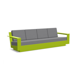 Nisswa Sofa 96 Sofas Loll Designs Leaf Green Cast Charcoal 