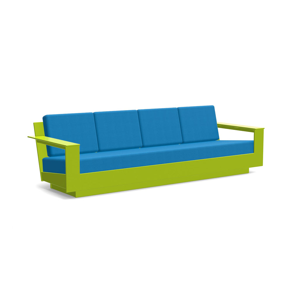 Nisswa Sofa 96 Sofas Loll Designs Leaf Green Canvas Regatta 