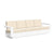 Nisswa Sofa 96 Sofas Loll Designs Cloud White Canvas Flax 