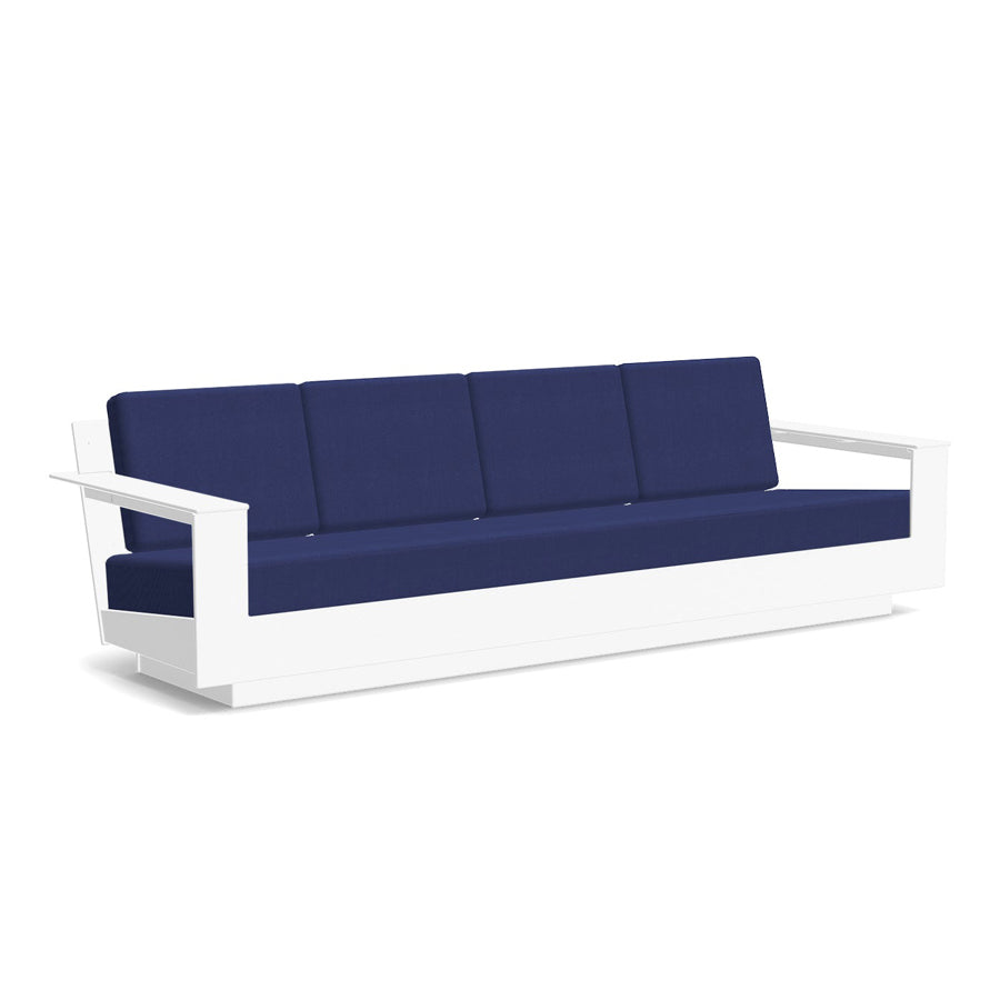 Nisswa Sofa 96 Sofas Loll Designs Cloud White Canvas Navy 