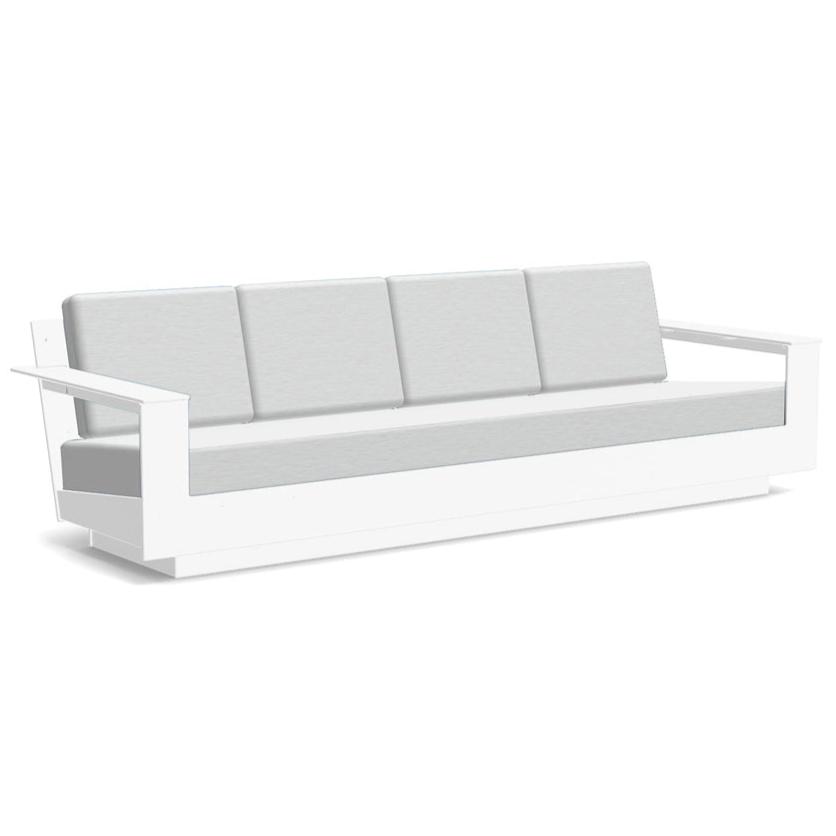 Nisswa Sofa 96 Sofas Loll Designs Cloud White Cast Silver 