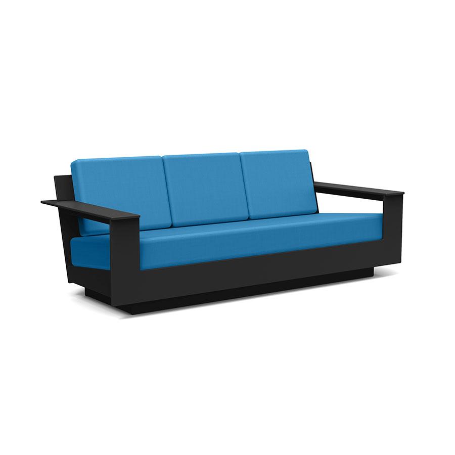 Nisswa Sofa Sofas Loll Designs Black Canvas Regatta 