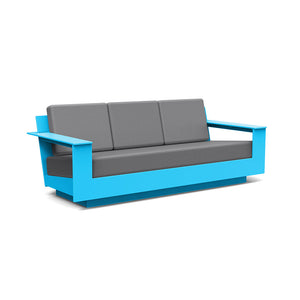Nisswa Sofa Sofas Loll Designs Sky Blue Cast Charcoal 