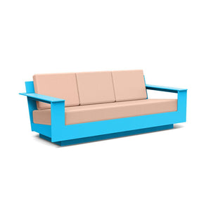 Nisswa Sofa Sofas Loll Designs Sky Blue Cast Petal 