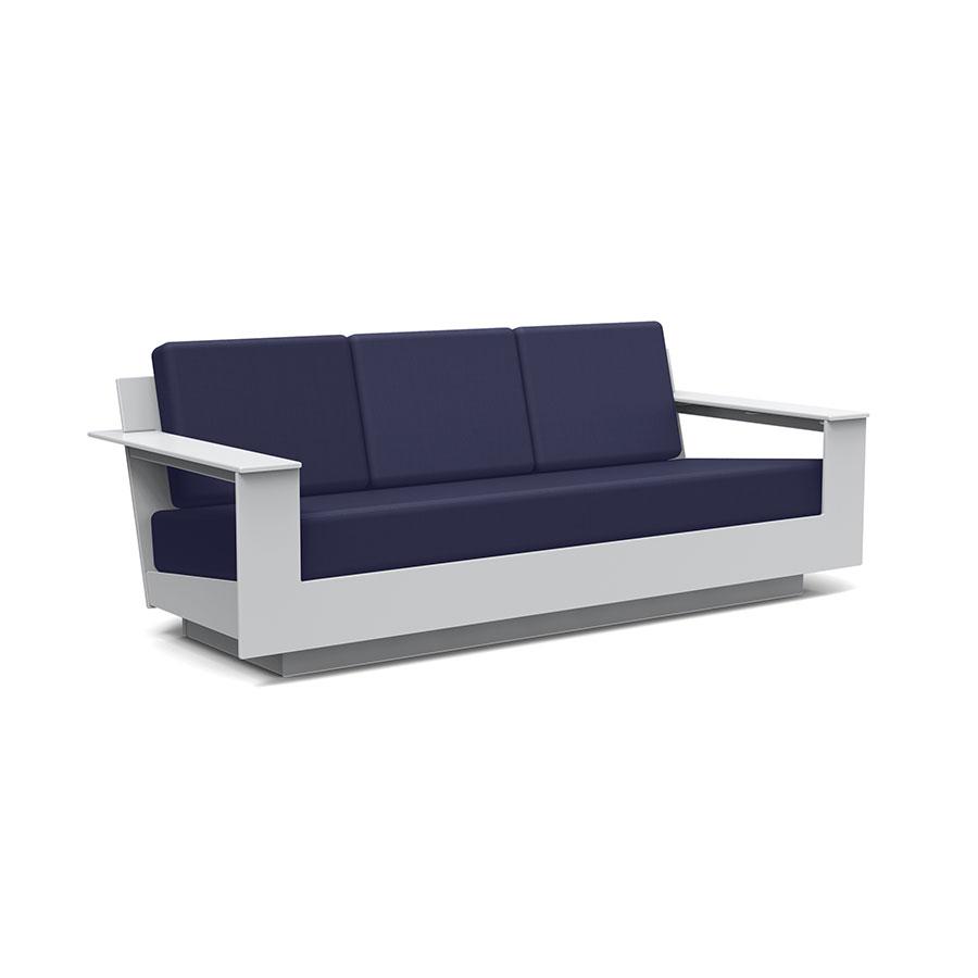 Nisswa Sofa Sofas Loll Designs Driftwood Canvas Navy 