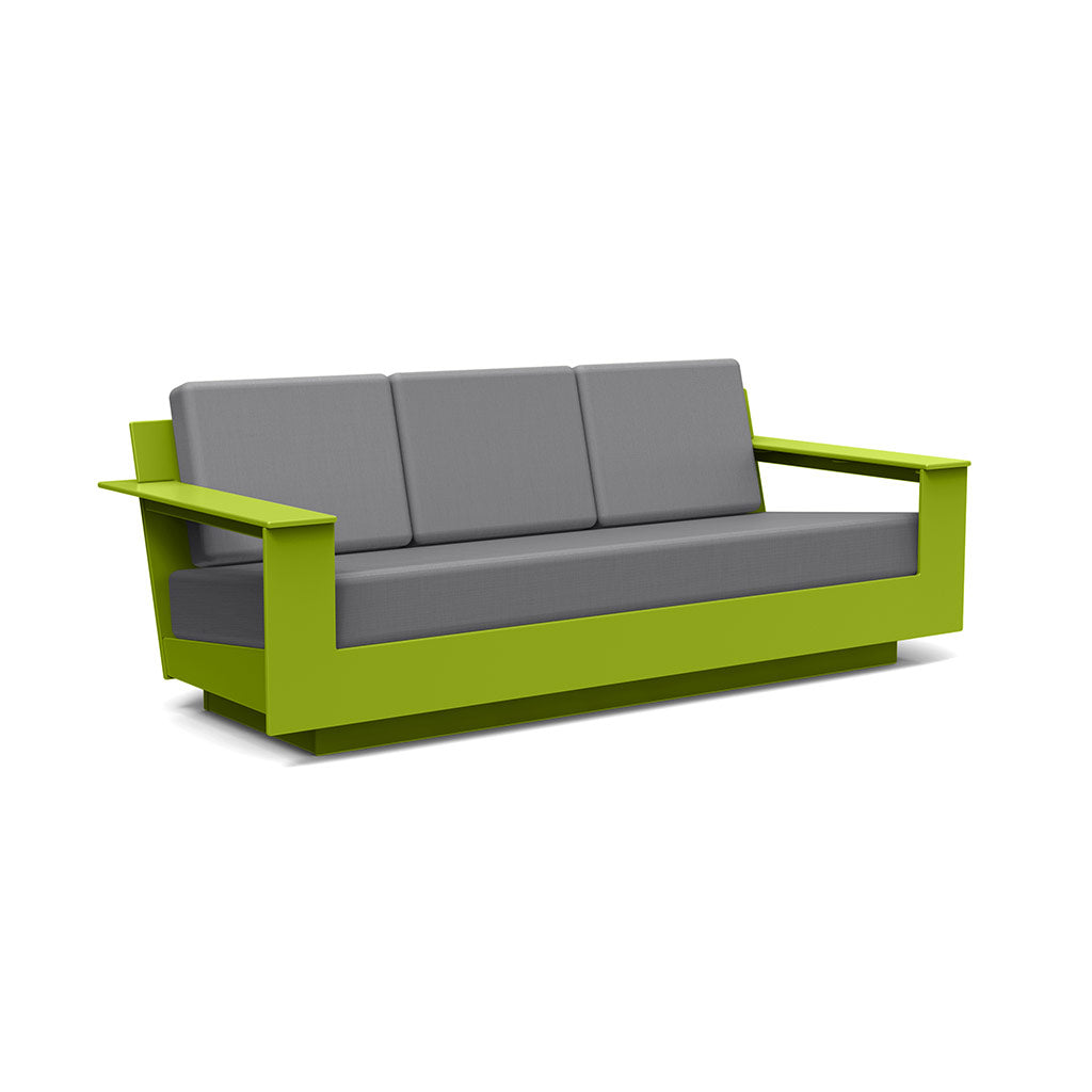 Nisswa Sofa Sofas Loll Designs Leaf Green Cast Charcoal 