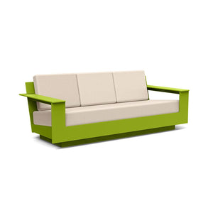Nisswa Sofa Sofas Loll Designs Leaf Green Canvas Flax 