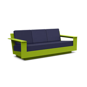 Nisswa Sofa Sofas Loll Designs Leaf Green Canvas Navy 