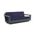 Nisswa Sofa Sofas Loll Designs Charcoal Grey Canvas Navy 