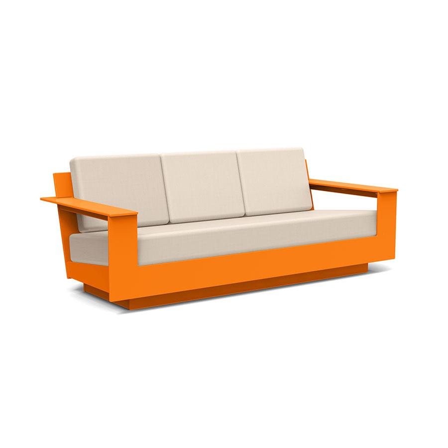 Nisswa Sofa Sofas Loll Designs Sunset Orange Canvas Flax 