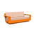 Nisswa Sofa Sofas Loll Designs Sunset Orange Cast Petal 