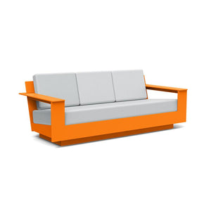 Nisswa Sofa Sofas Loll Designs Sunset Orange Cast Silver 