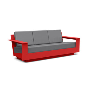 Nisswa Sofa Sofas Loll Designs Apple Red Cast Charcoal 