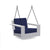 Nisswa Swing lounge chairs Loll Designs Driftwood Canvas Navy 