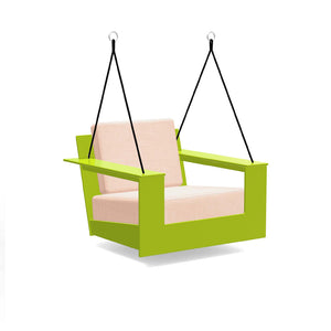 Nisswa Swing lounge chairs Loll Designs Leaf Green Cast Petal 