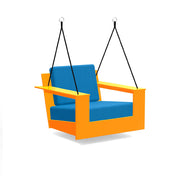 Nisswa Swing lounge chairs Loll Designs Sunset Orange Canvas Regatta 