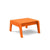 No. 9 Ottoman ottomans Loll Designs Sunset Orange 