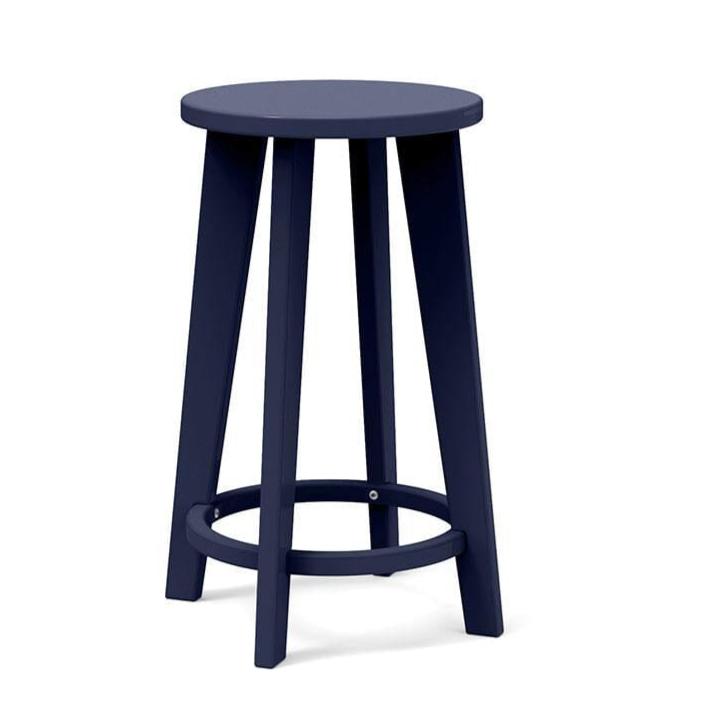 Norm Stool Stools Loll Designs Counter Height Navy Blue 