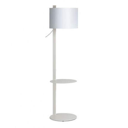 Note Floor Lamp with Table by BluDot Floor Lamps BluDot White 