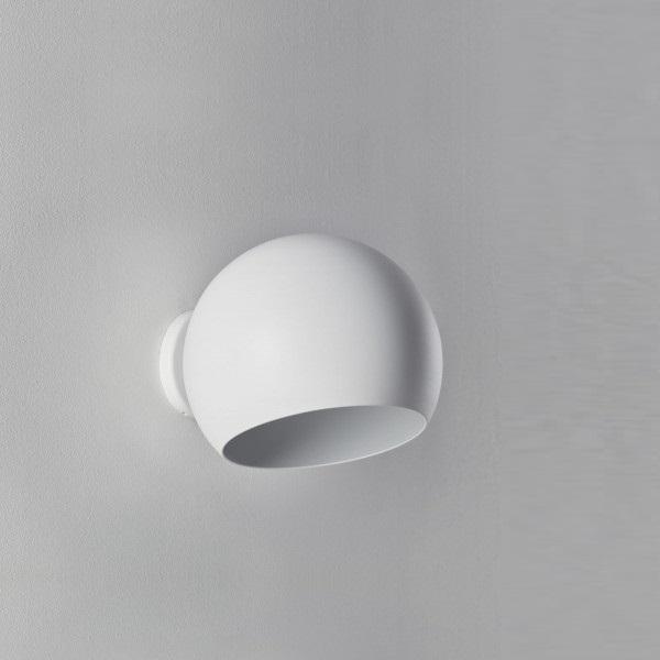 Tilt Globe Wall Wall Lights Original BTC White Small 