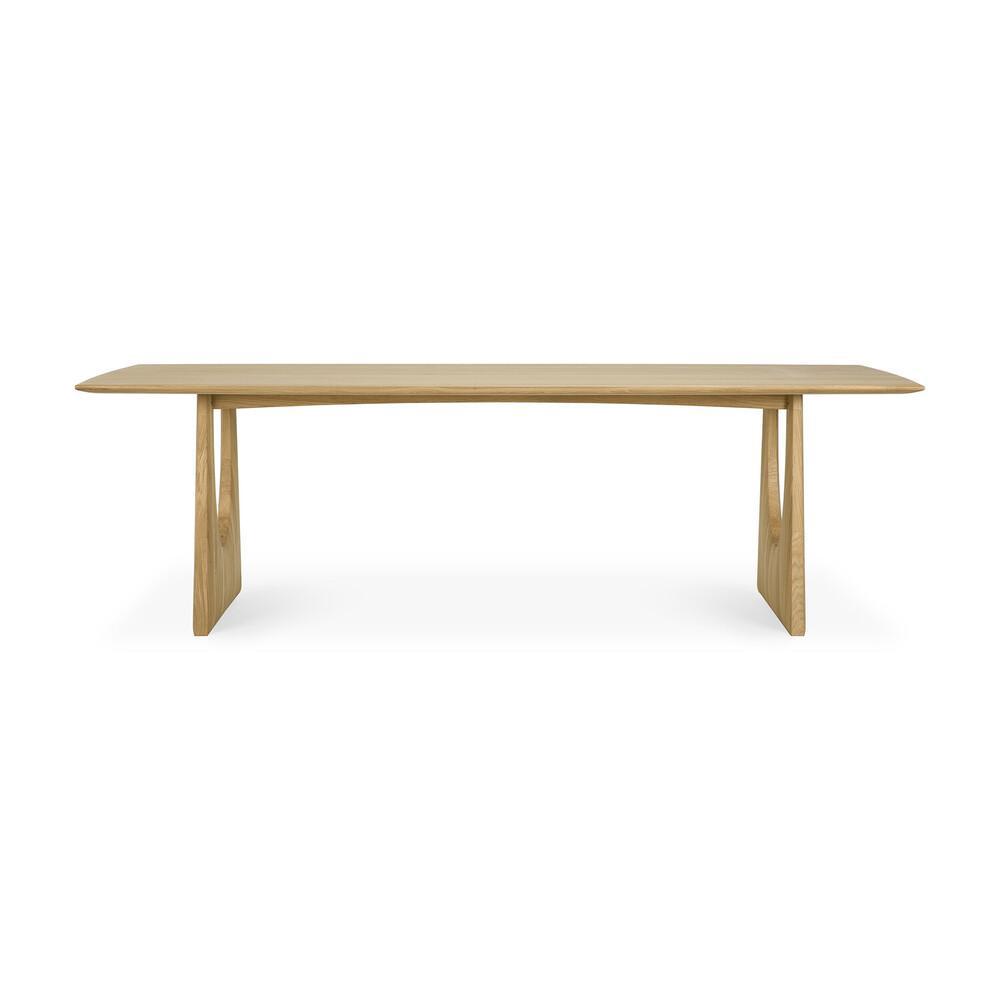 Oak Geometric Dining Table Dining Tables Ethnicraft 