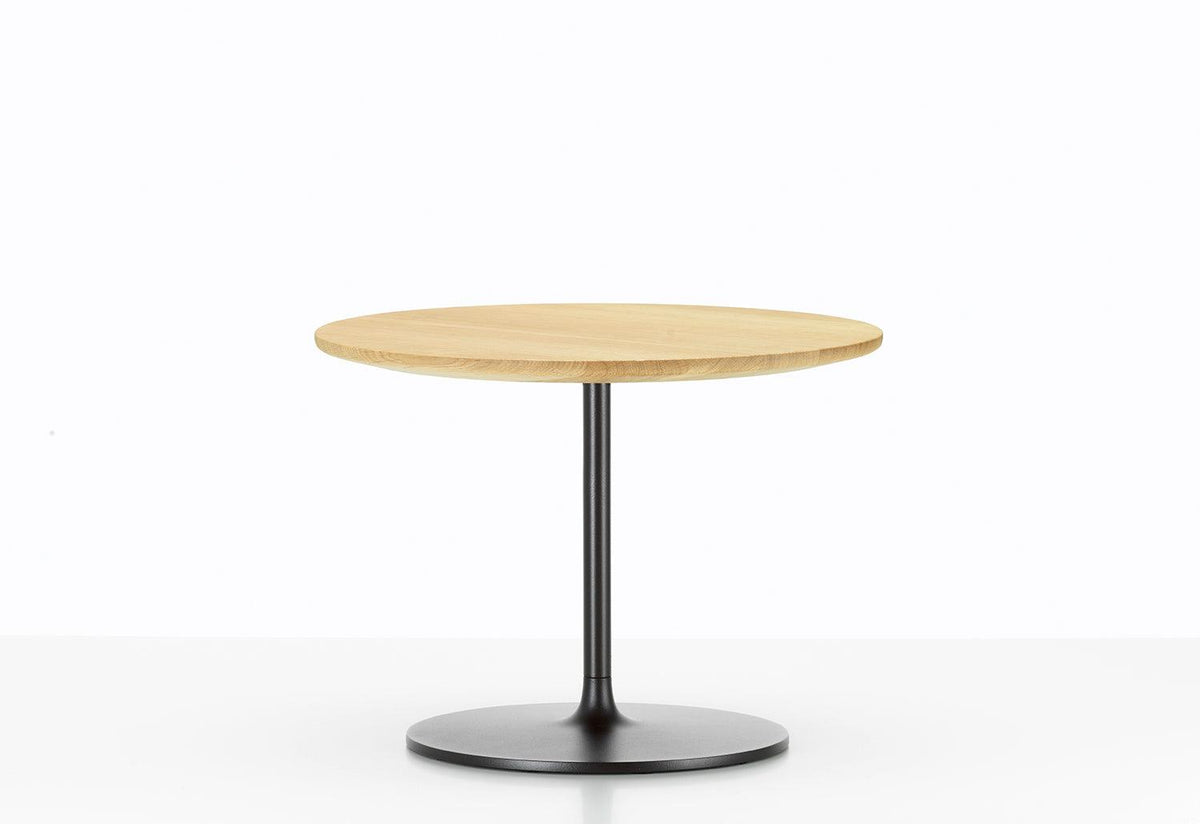 Occasional Low Table side/end table Vitra Height 13.8 natural oak solid wood, oiled 