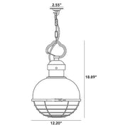 Oceanic Small Pendant suspension lamps Original BTC 