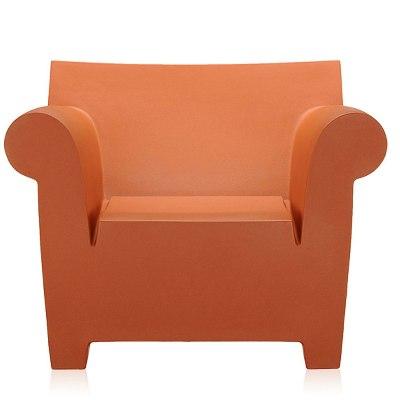 Bubble Club Armchair Outdoors Kartell Ochre 