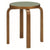 Stool E60 Stools Artek Olive Linoleum Seat 