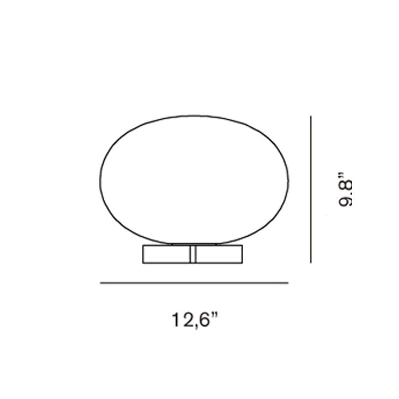 Alba Table Lamp 265 Table Lamps Oluce 