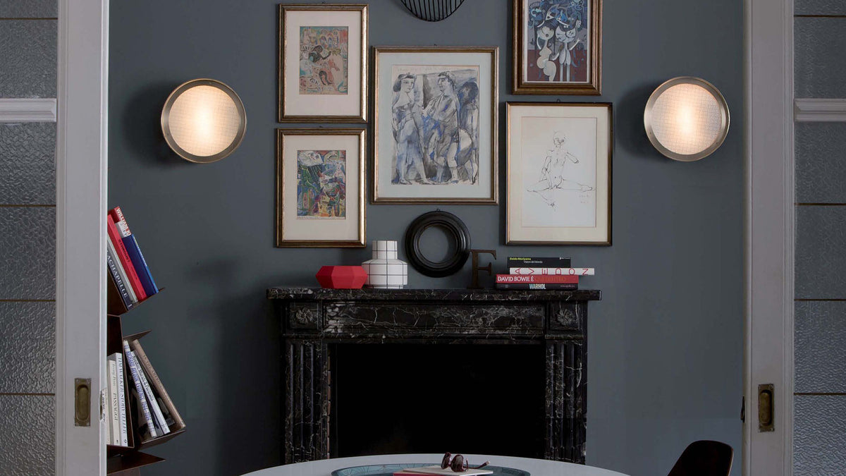 Berlin Wall Sconce Wall Sconce Oluce 