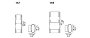 Line Wall Sconce Wall Lights Oluce 