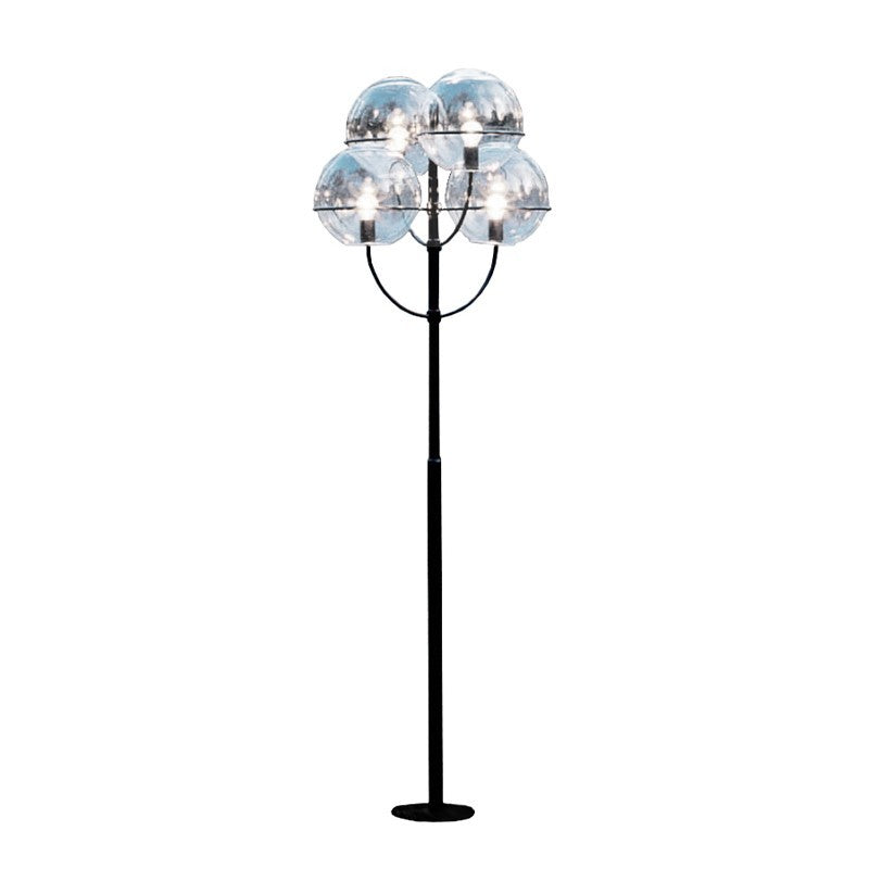 Lyndon Outdoor Floor Lamp 350 Floor Lamps Oluce Black Large-35.4" 