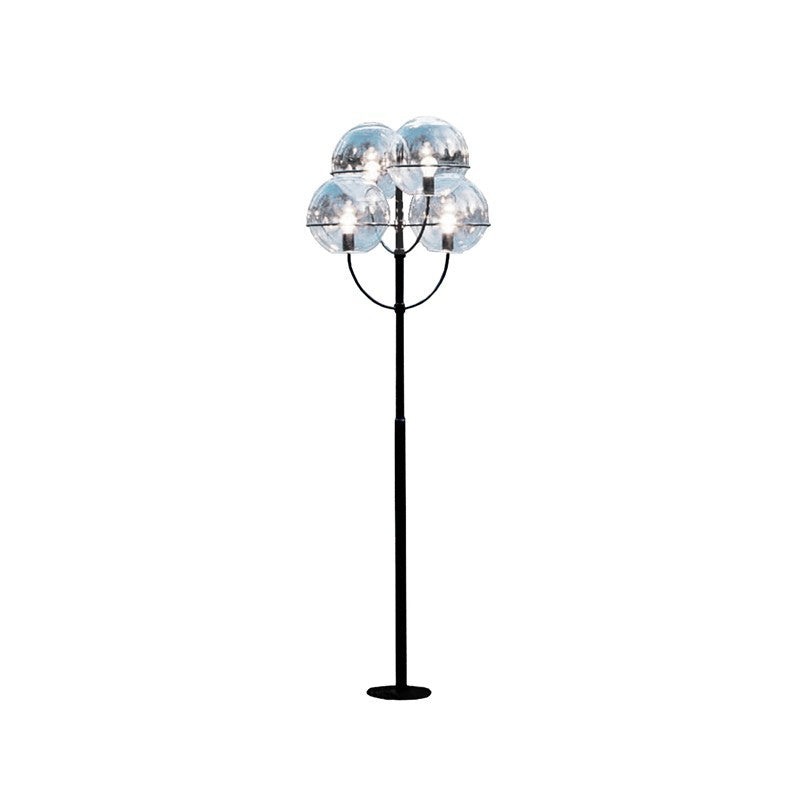 Lyndon Outdoor Floor Lamp 350 Floor Lamps Oluce Black Small-27.6" 