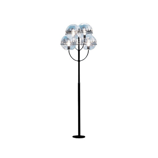 Lyndon Outdoor Floor Lamp 350 Floor Lamps Oluce Black Small-27.6" 