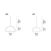 Sonora Opal Glass Pendant Light Pendant Lights Oluce 