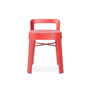 Ombra Low Stool With Backrest Stools RS Barcelona 