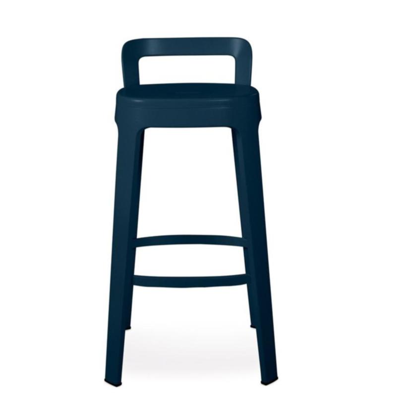 Ombra Stool With Backrest stools RS Barcelona Bar Stool Blue 