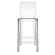 One More Please Stool bar seating Kartell Transparent Crystal Counter Stool-39.4" 