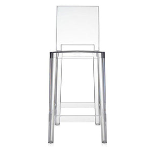One More Please Stool bar seating Kartell Transparent Crystal Counter Stool-39.4" 