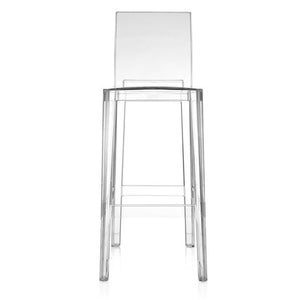 One More Please Stool bar seating Kartell Transparent Crystal Bar Height-43.3" 