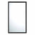 Only Me Mirror mirror Kartell Large - Matte Glossy Black +$1650.00 