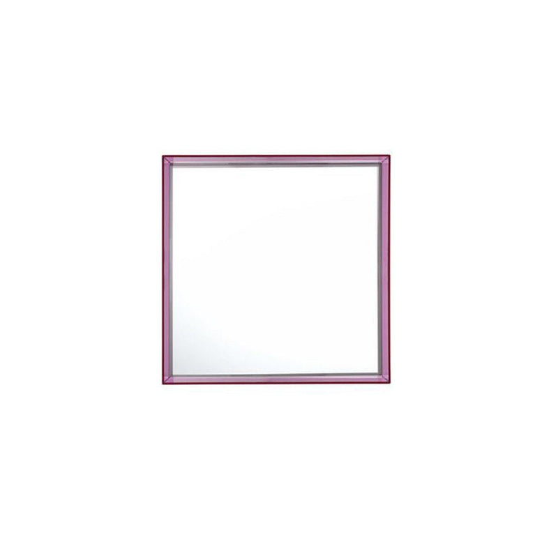 Only Me Mirror mirror Kartell Small - Transparent Fuschia 
