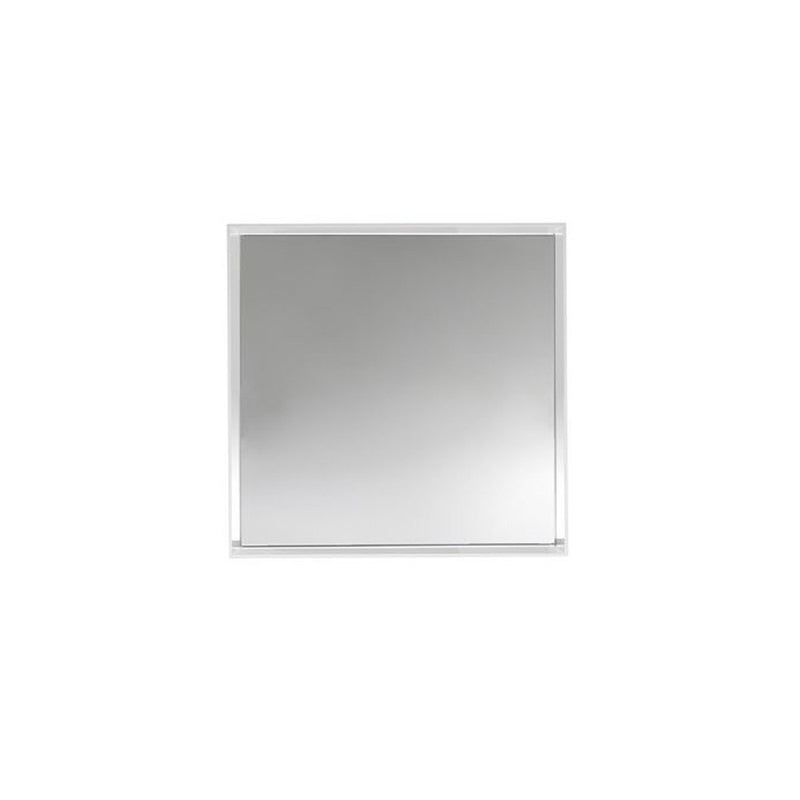 Only Me Mirror mirror Kartell Small - Matte Glossy White 